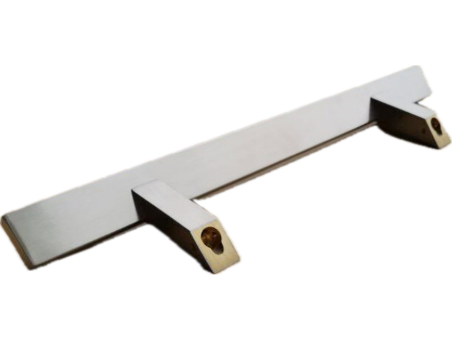 Pull handle - brushed AISI304, K320 45°